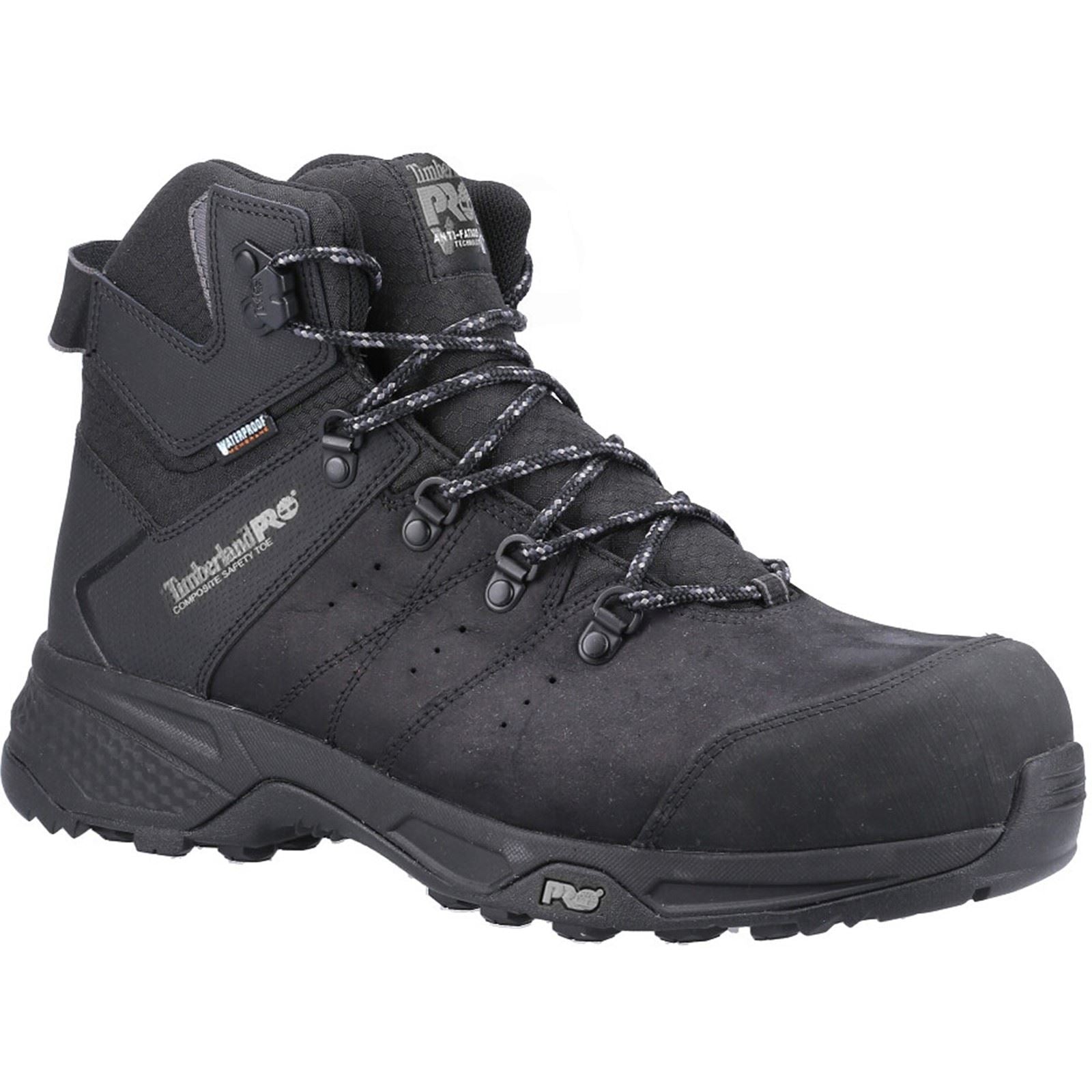 Timberland Pro Switchback Leder Schwarze Farbe Sicherheitsstiefel
