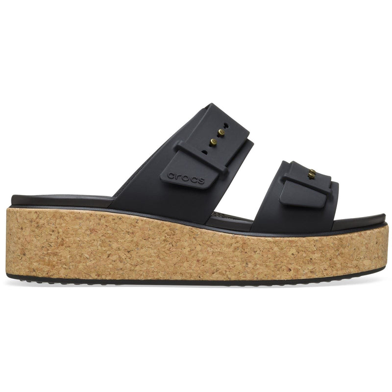 Crocs Brooklyn Buckle Damen Schwarze Farbe Sandalen