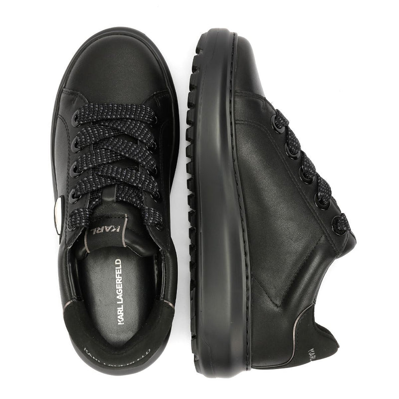 Karl Lagerfeld Kapri Lug Karl NFT Lo Lace Damen Sneaker Aus Schwarzem Leder