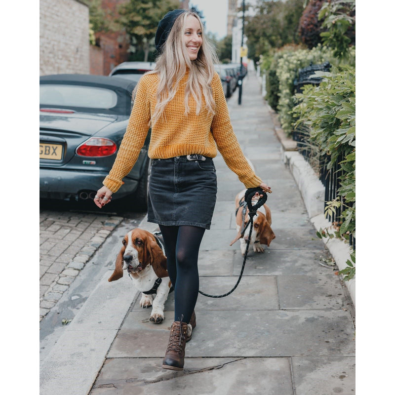 Hush Puppies Effie Kunstpelz Damen Braune Stiefel