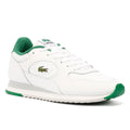Lacoste Linetrack Leder Herren Weiße Sneakers