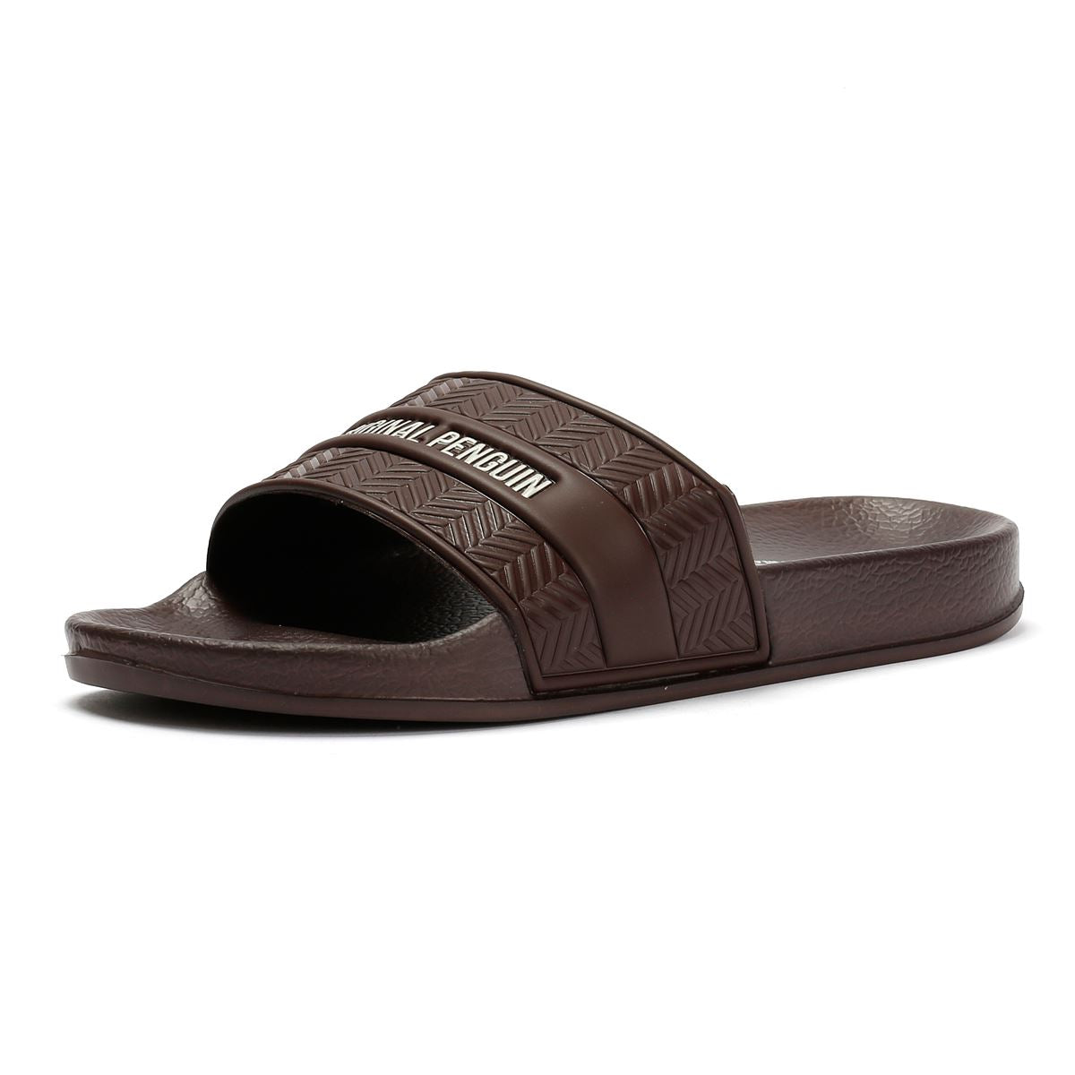 Penguin Paradise Herren Braune Sandalen