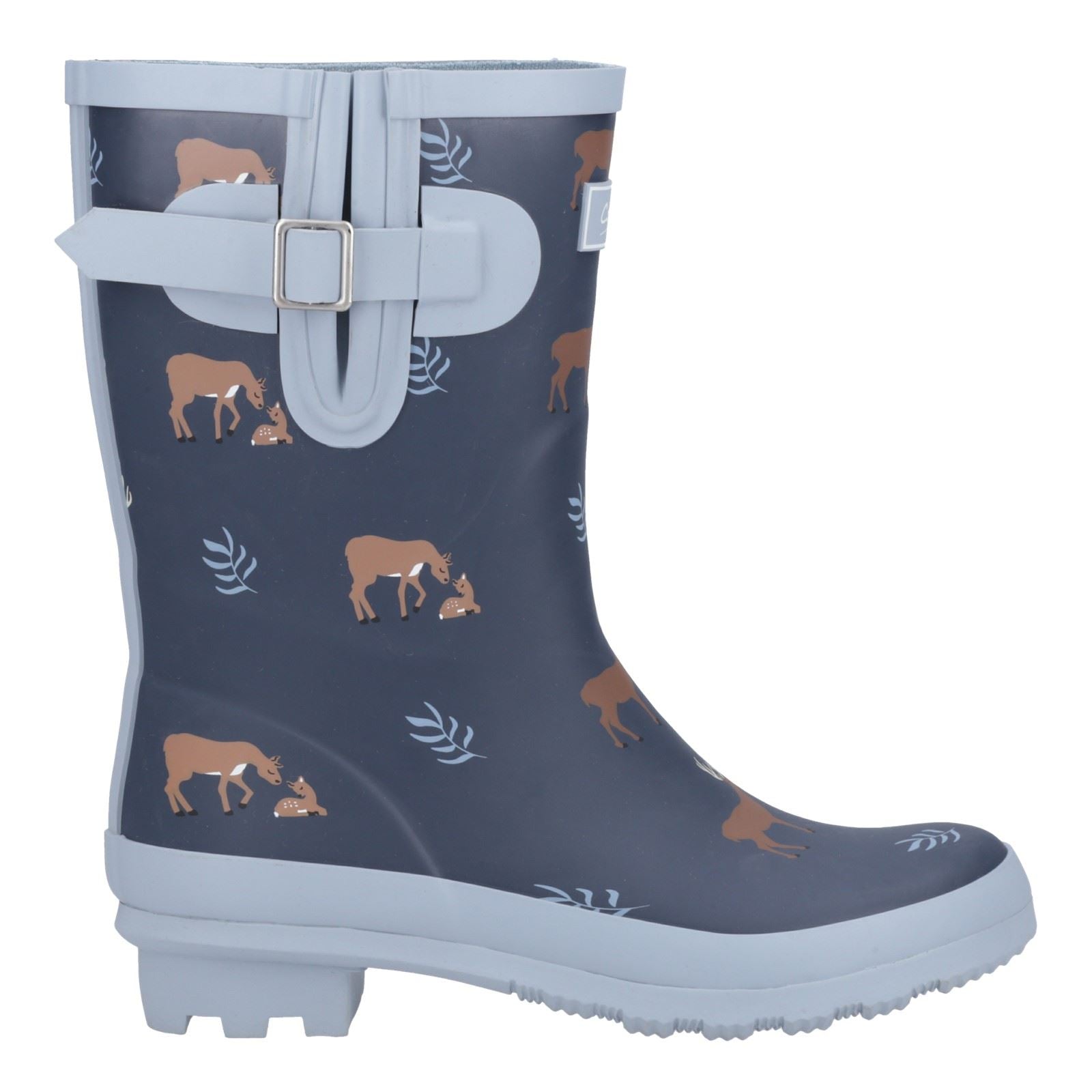 Cotswold Woodland Mid Gummistiefel Für Damen Aus Hirschleder