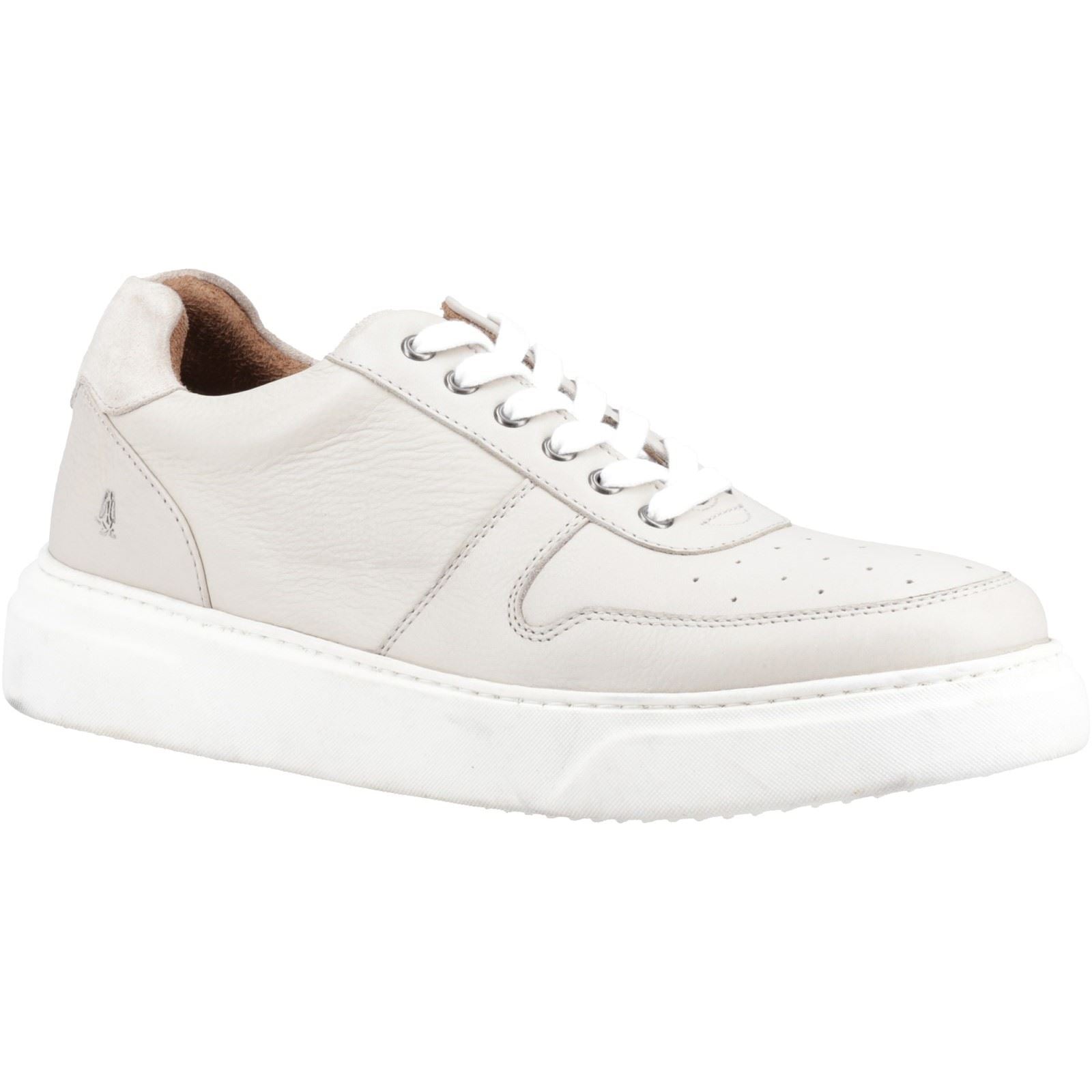 Hush Puppies Wyatt Herren Sneaker Aus Taupefarbenem Leder