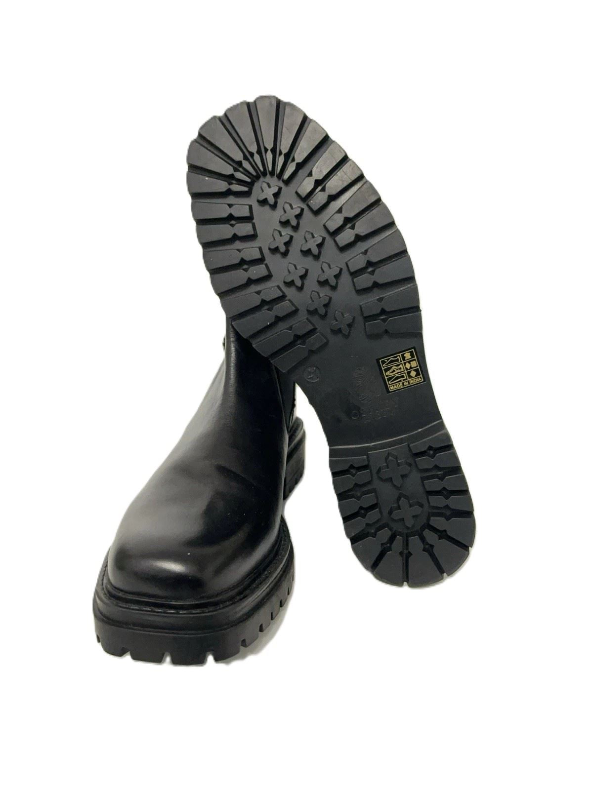 Osprey London The Guildford Chelsea Leder Damen Schwarze Stiefel