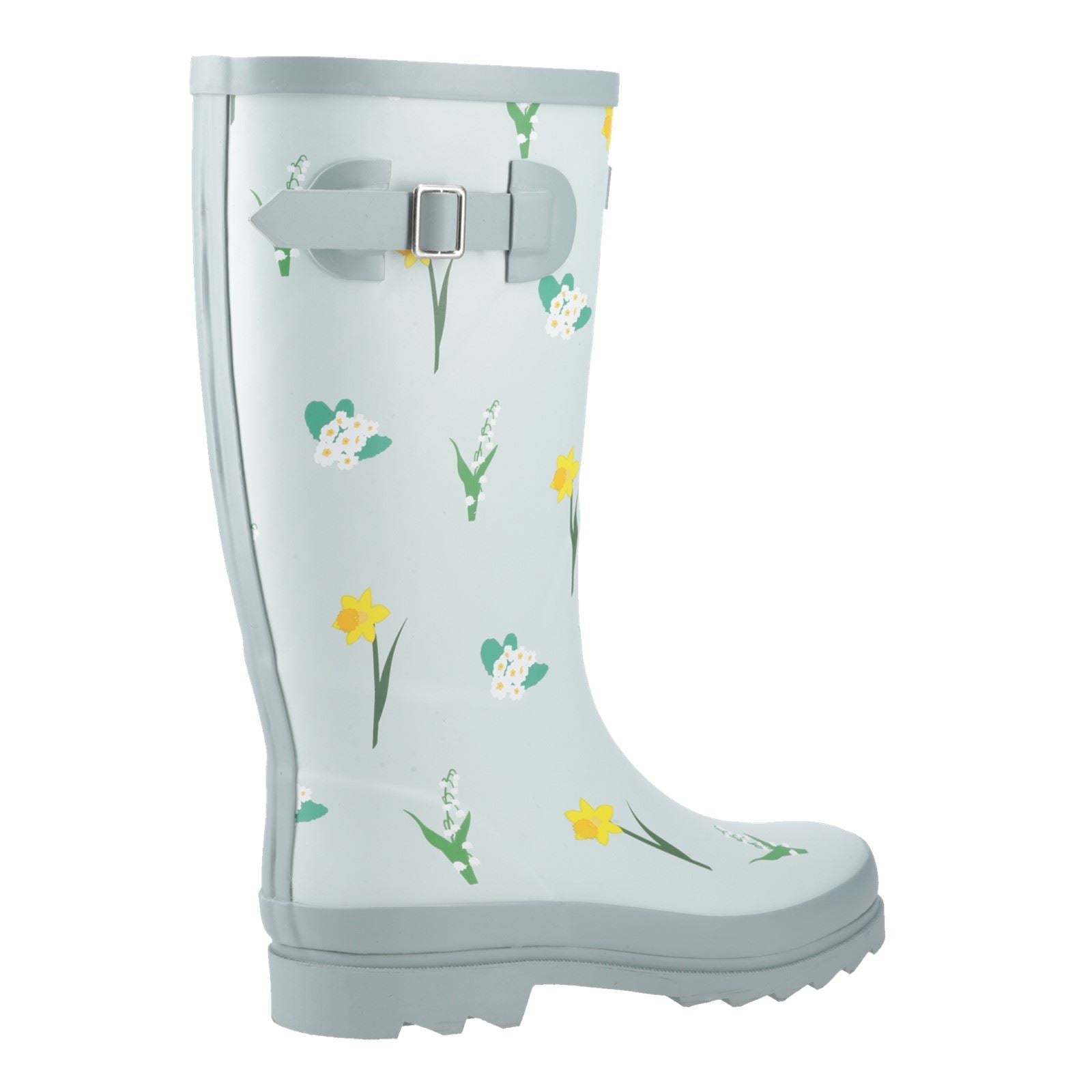 Cotswold Wildflower Tall Gummistiefel Für Damen In Mint