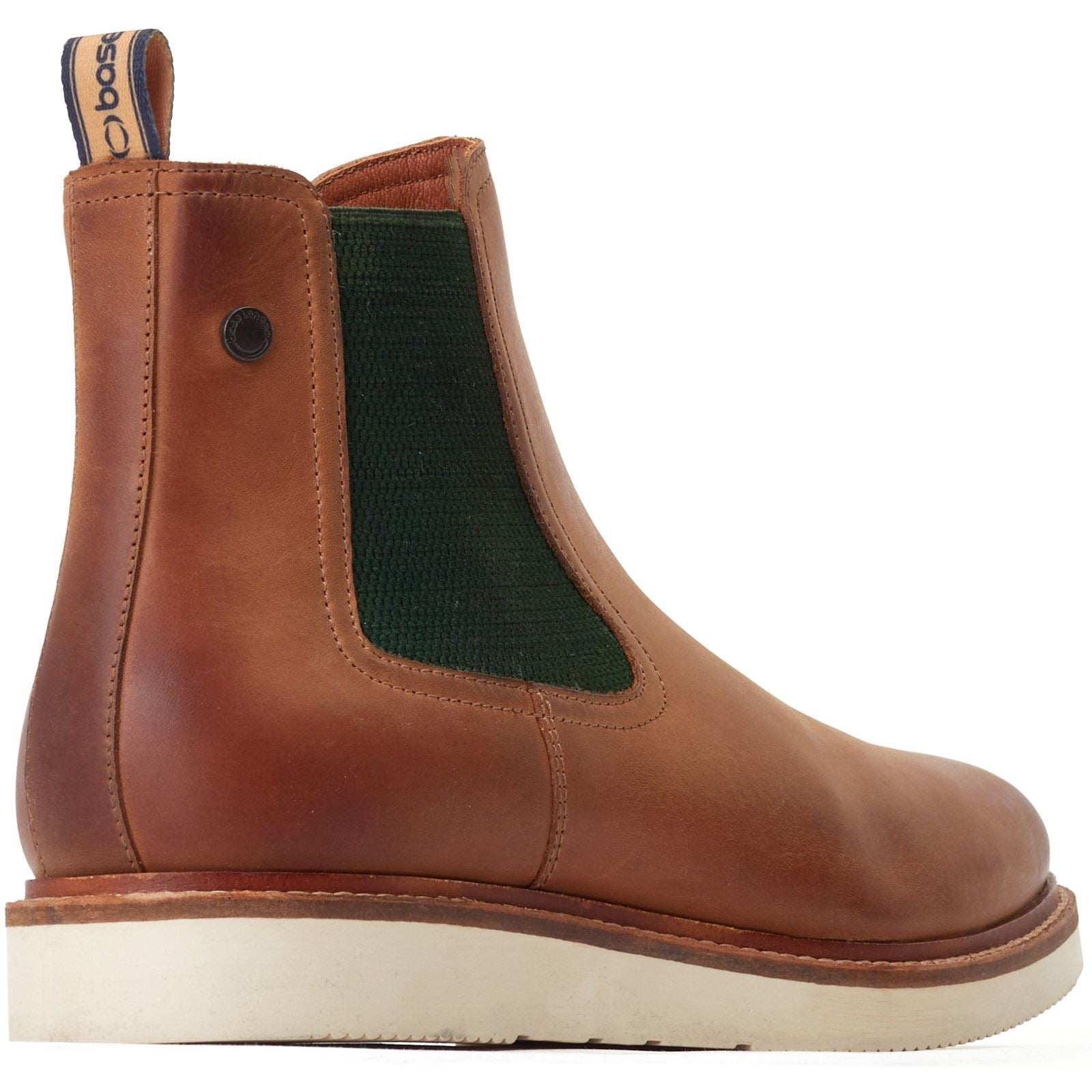 Base London Wynn Leder Herren Stiefel In Tan