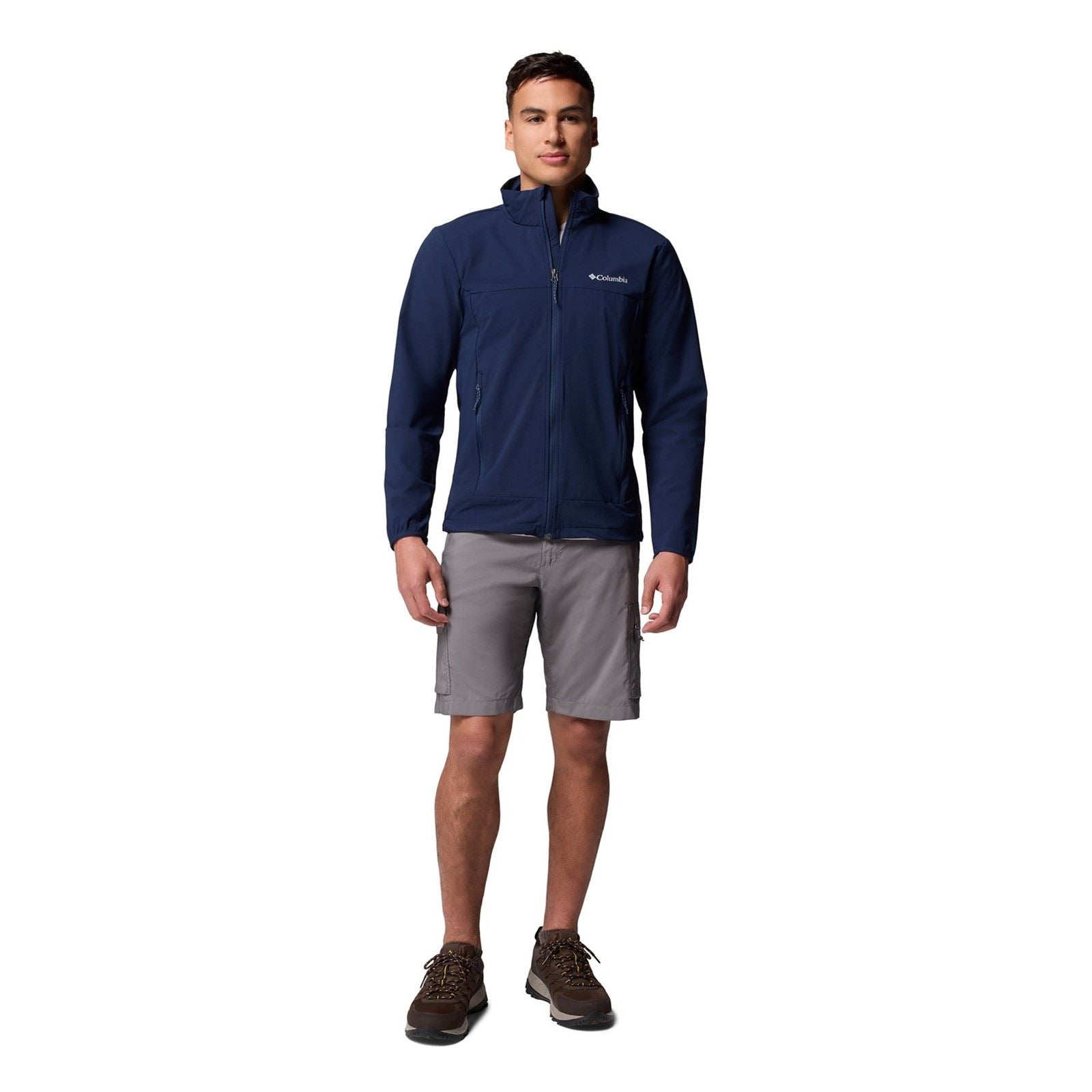 Columbia Heather Canyon II Jacket Herren Blau Softshelljacke