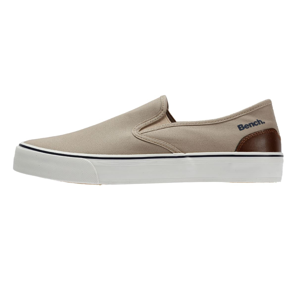 Bench Dalton Canvas Herren Sneakers In Beige