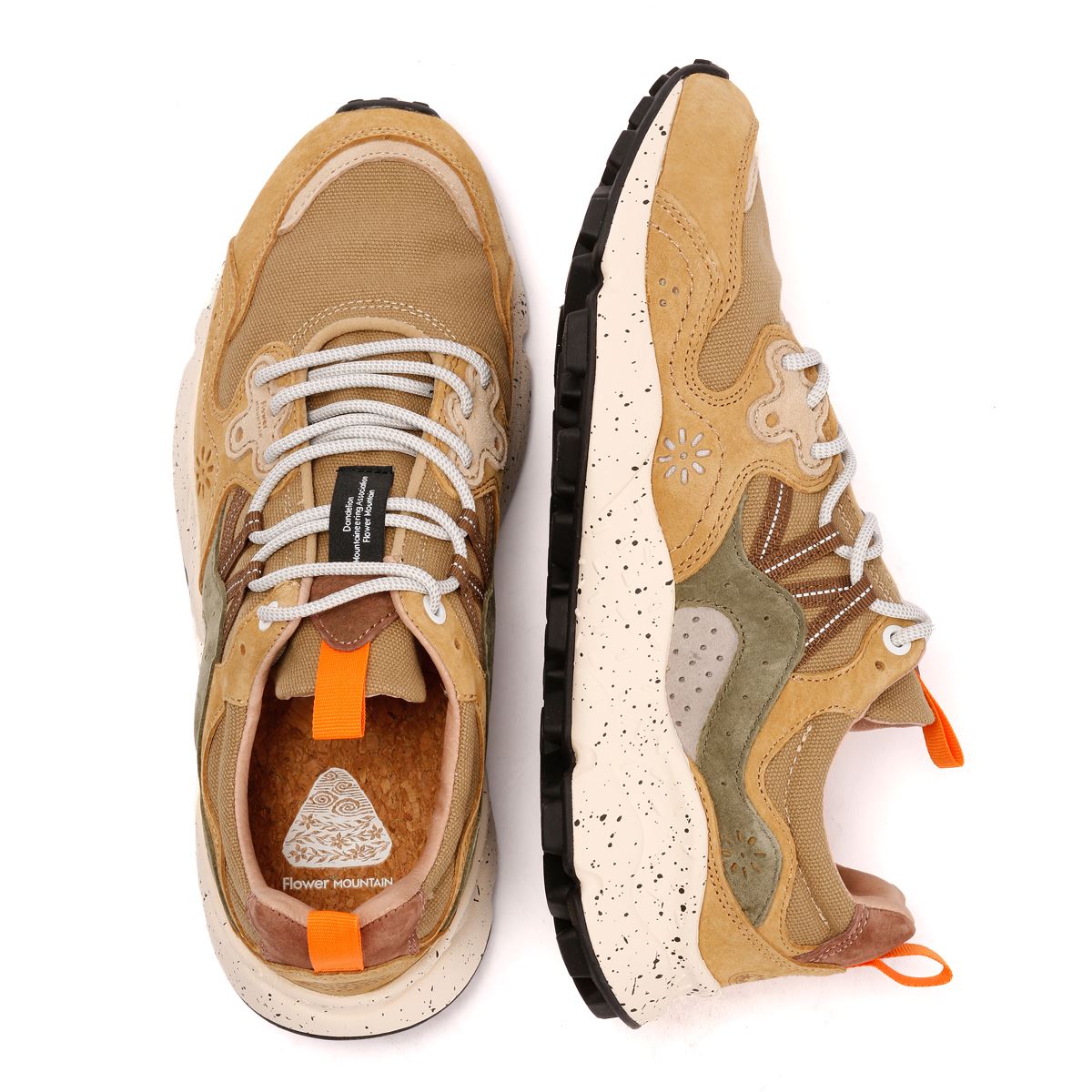 Flower Mountain Yamano 3 Herren Grüne Sneaker