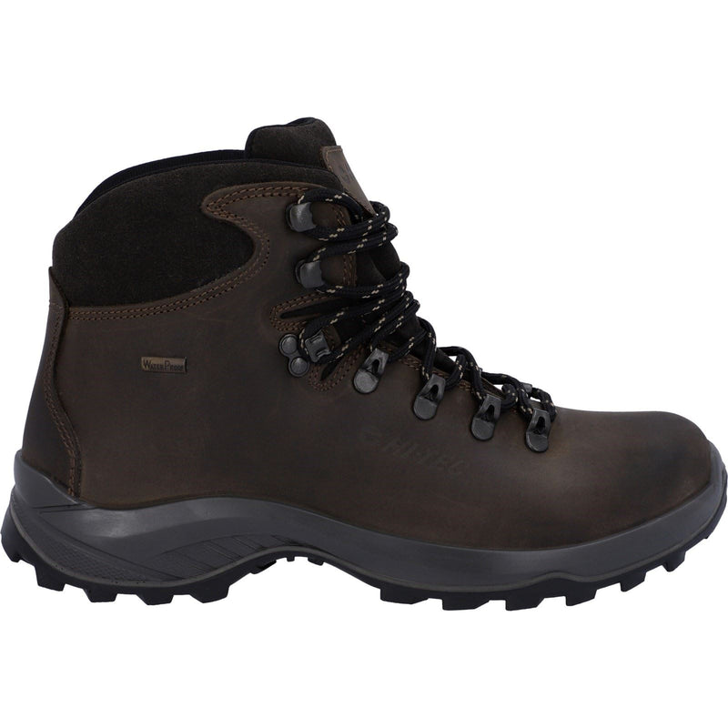 Hi-Tec Ravine Lite Herren Wanderschuhe Aus Braunem Leder