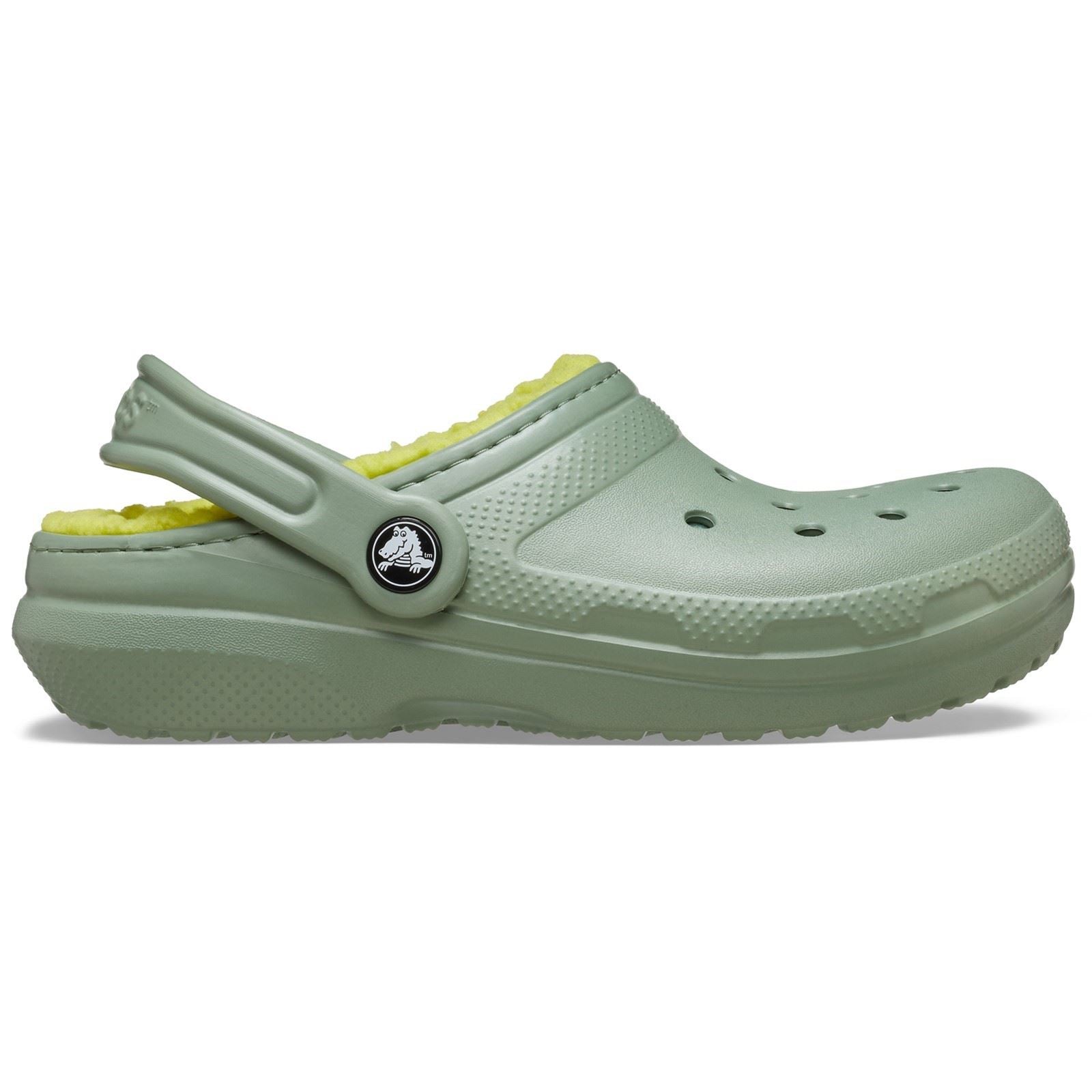 Crocs Classic Lined Thermoplastische Unisex Kindermossclogs