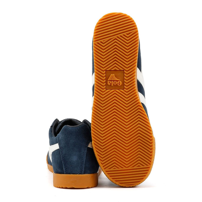 Gola Harrier Damen Wildleder Sneaker In Blau