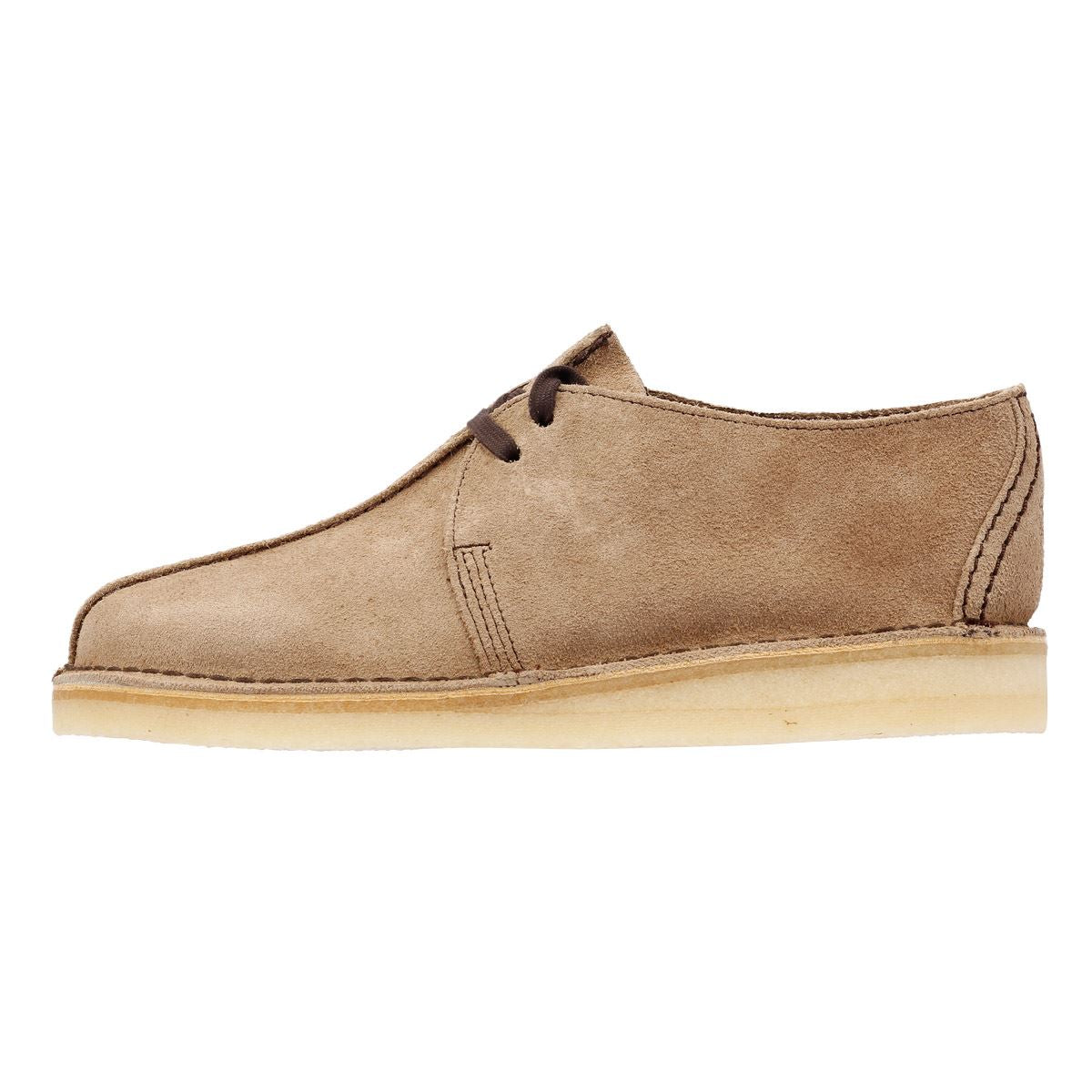Clarks Originals Desert Trek Wildleder Herren Braune Schnürschuhe