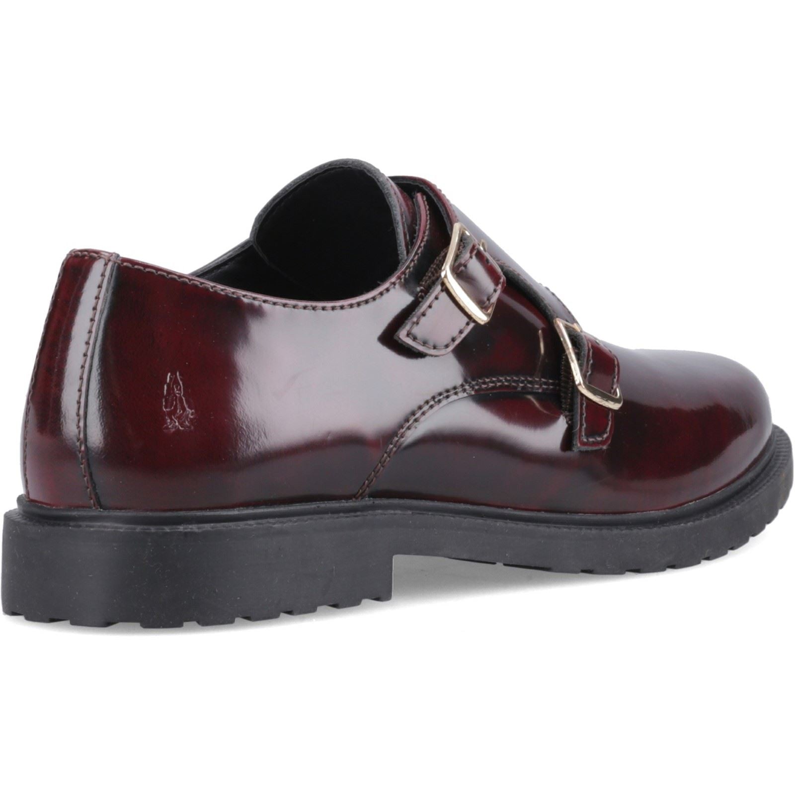Hush Puppies Verity Hi-Shine Leder Damen Bordeaux Schuhe