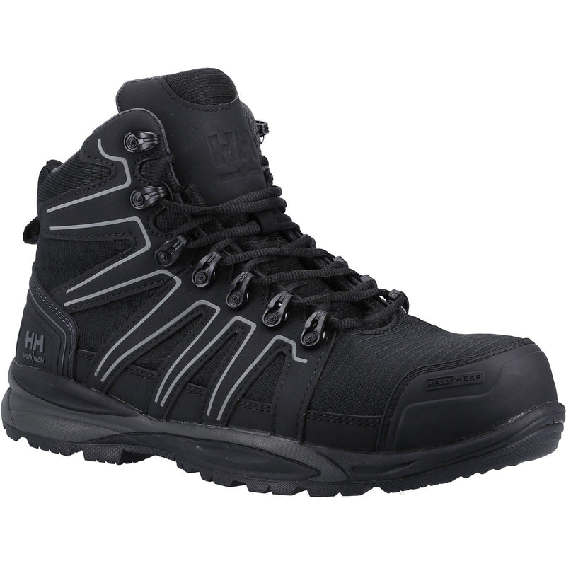 Helly Hansen Workwear Manchester Mid S3 Synthetik Schwarz/Grau
