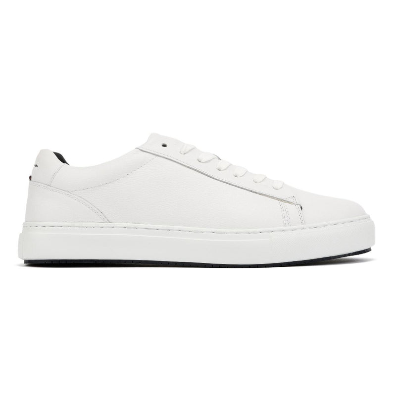 Ben Sherman Ace Cupsole Leder Herren Weiße Sneakers