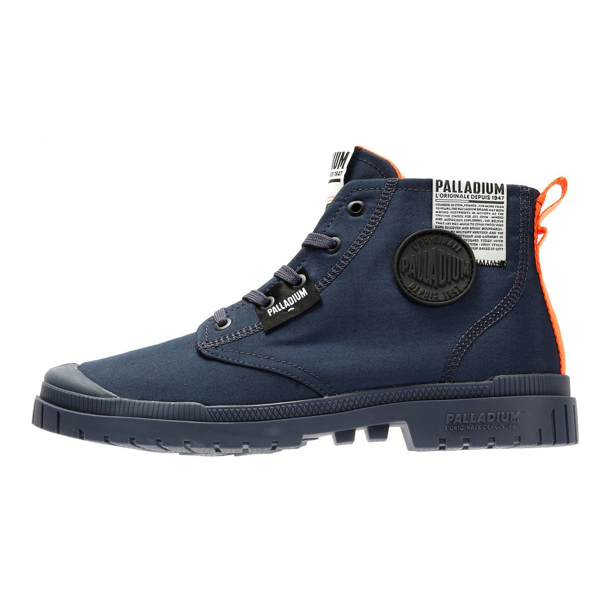 Mephisto Pampa SP20 Overlab Baumwoll Herren Blaue Stiefel