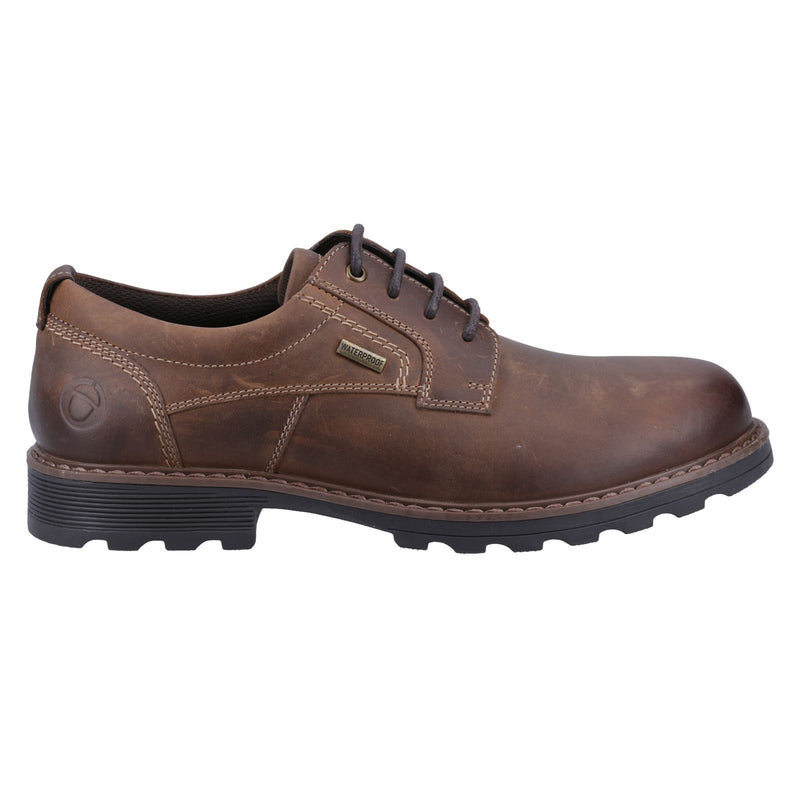 Cotswold Tadwick Herren Dunkelbraune Schnürschuhe