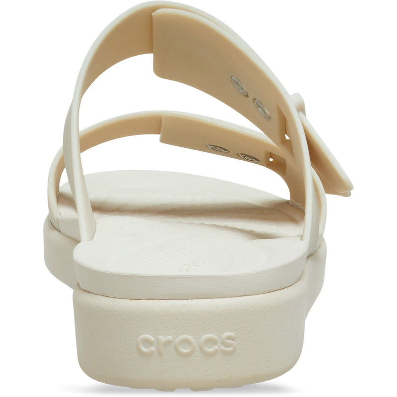 Crocs Brooklyn Buckle Damen Sandstein Sandalen