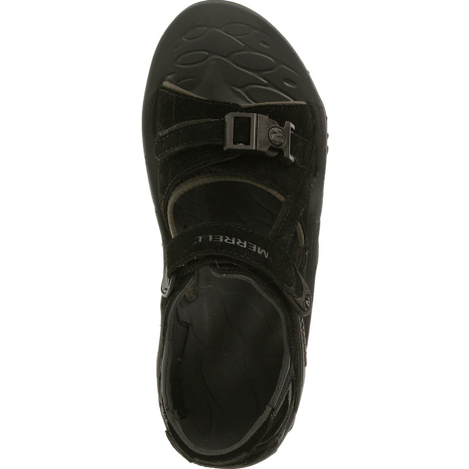 Merrell Kahuna III Wildleder Herren Schwarze Sandalen