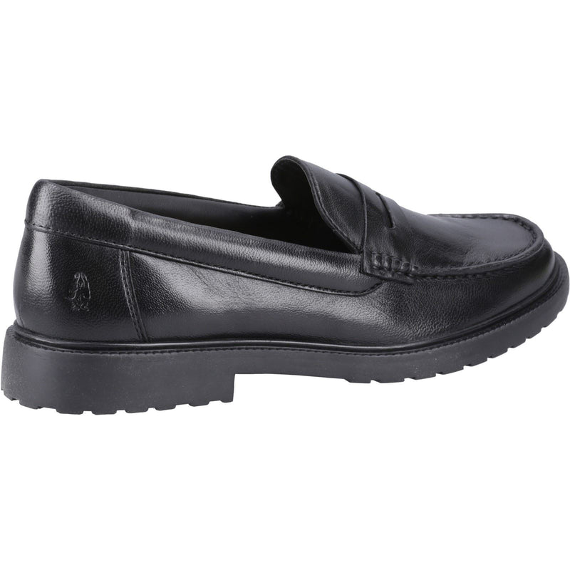 Hush Puppies Verity Slip On Damen-Schwarze Farbe-Lederloafer