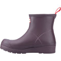 Hunter Play Short Gummistiefel Für Damen In Schwarz/Traube