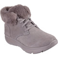 Skechers SK144334 ON-THE-GO JOY Wildleder Damen Stiefel In Dunklem Taupe