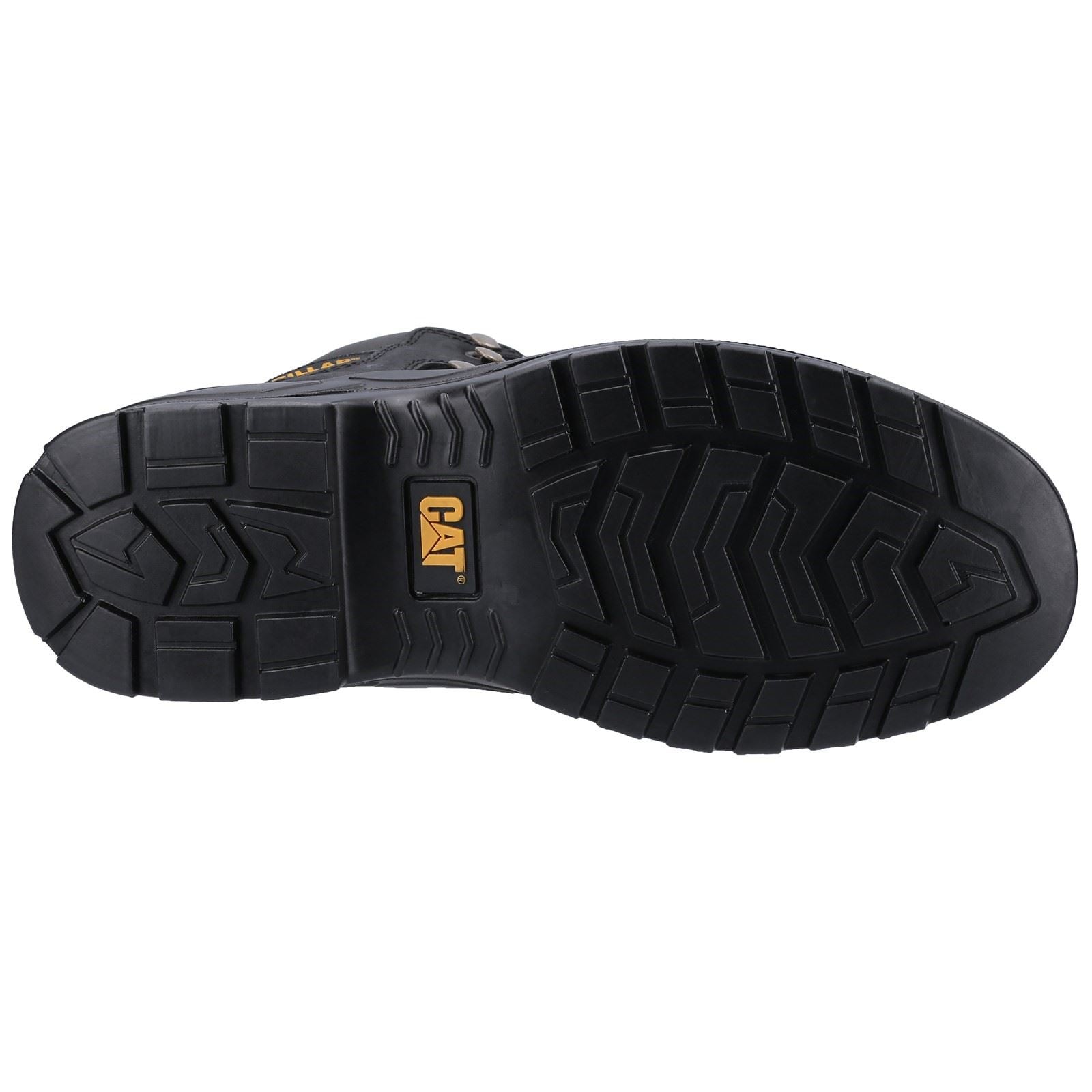 Caterpillar Striver Mid S3 Leder Schwarze Sicherheitsstiefel