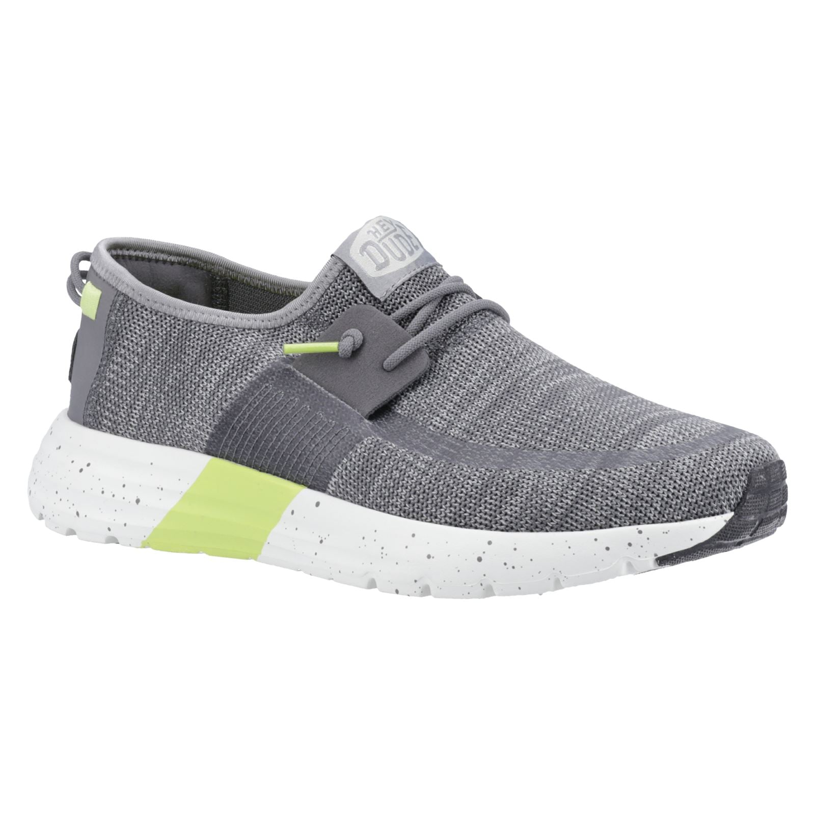 HEYDUDE Sirocco Sport Mode Herren Sneaker In Meliertem Grau/Anthrazit
