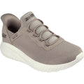 Skechers BOBS Sport Squad Chaos Textile Damen-Taupe-Sneakers