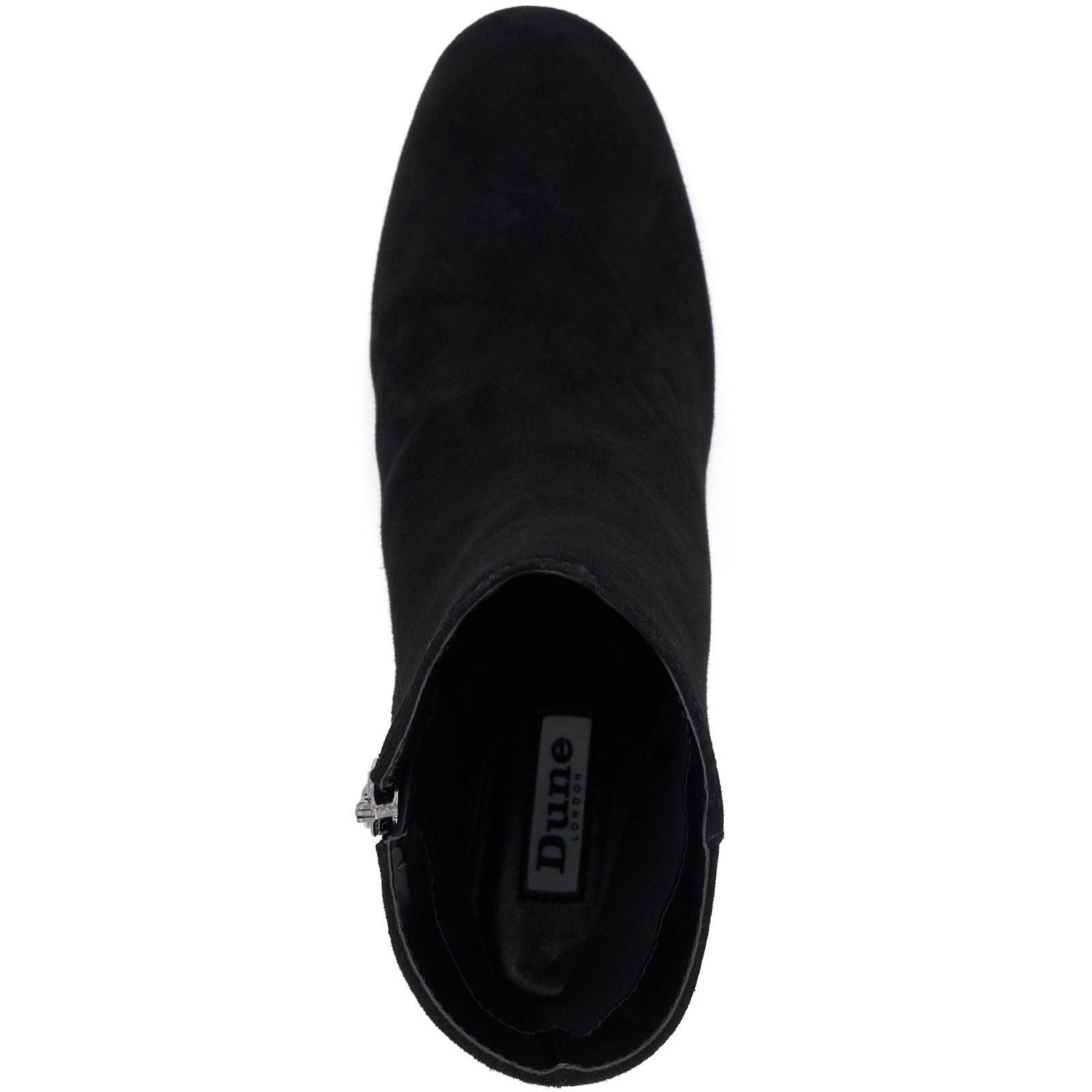 Dune Ottack Wildlederschwarze Damenstiefel