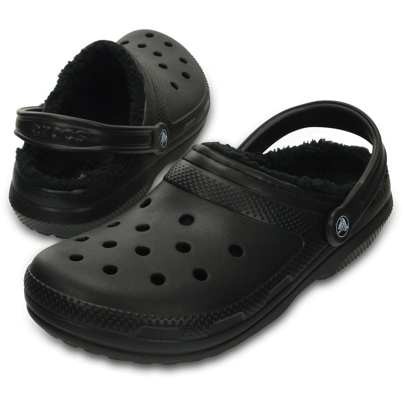 Crocs Classic Lined Thermoplastische Schwarze Clogs