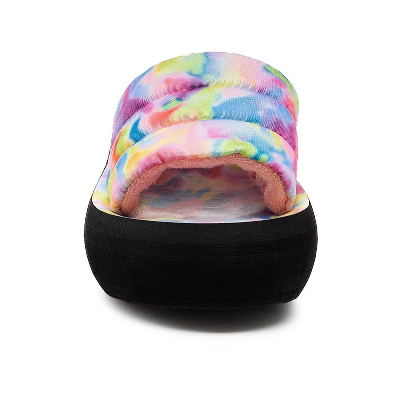 Rocket Dog Splash Loyal Tie Dye Damen Textil-Sandalen In Pink/Multi