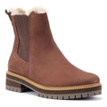 TOMS Bennet Damenstiefel Aus Braunem Nubukleder