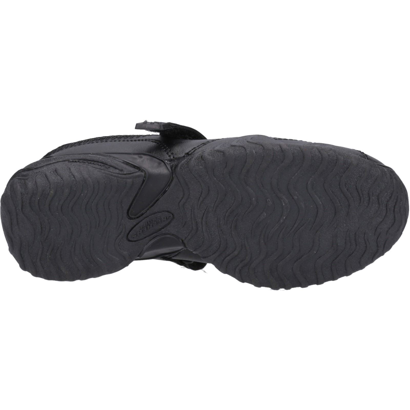 Skechers Velocity Pouty Mädchenschuhe Aus Schwarzem Leder