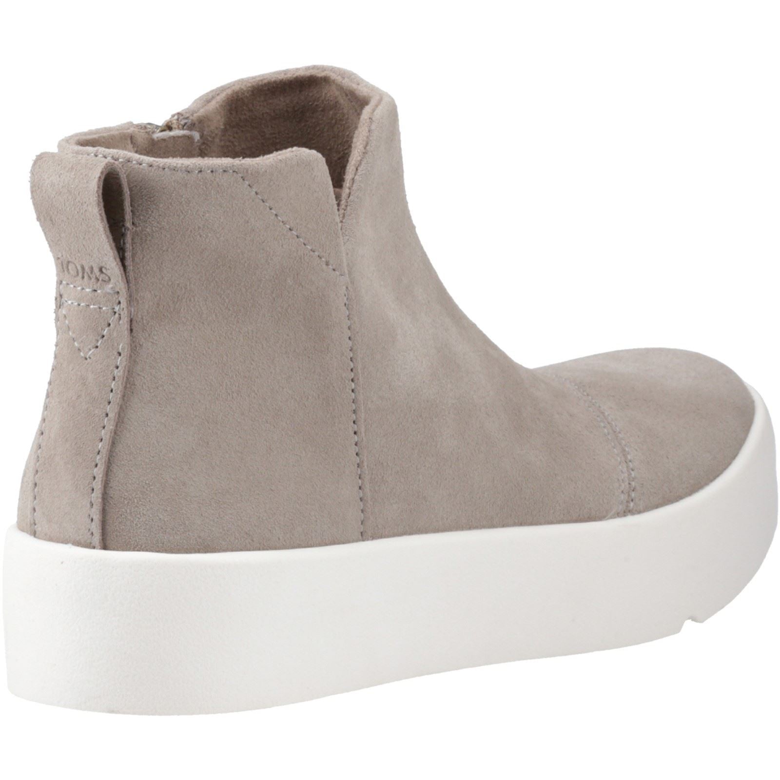 TOMS Verona Mid Leder Damen Taupe Stiefel