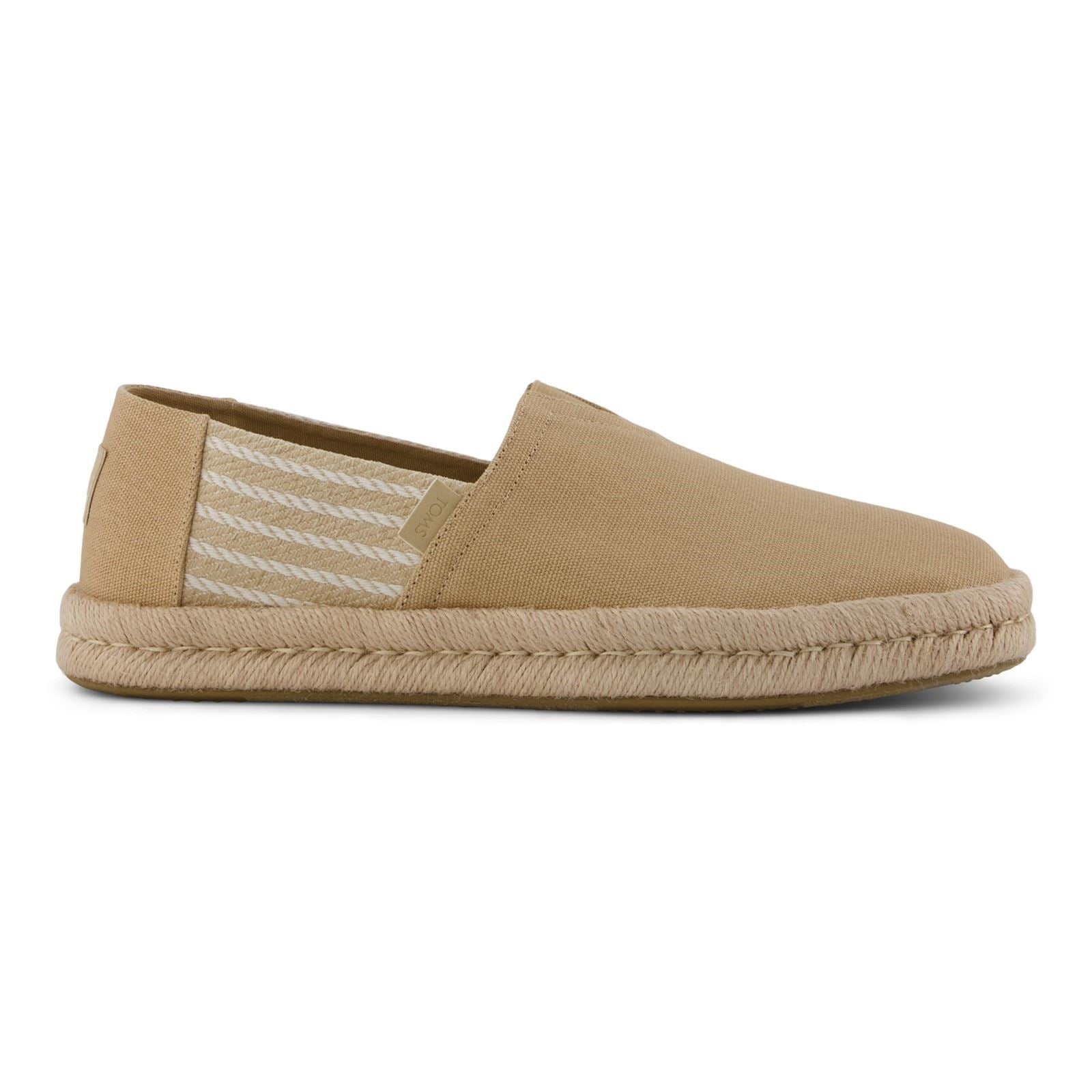 TOMS Alpargata Rope 2.0 Shoe Baumwoll Oatmeal Espadrilles Für Herren