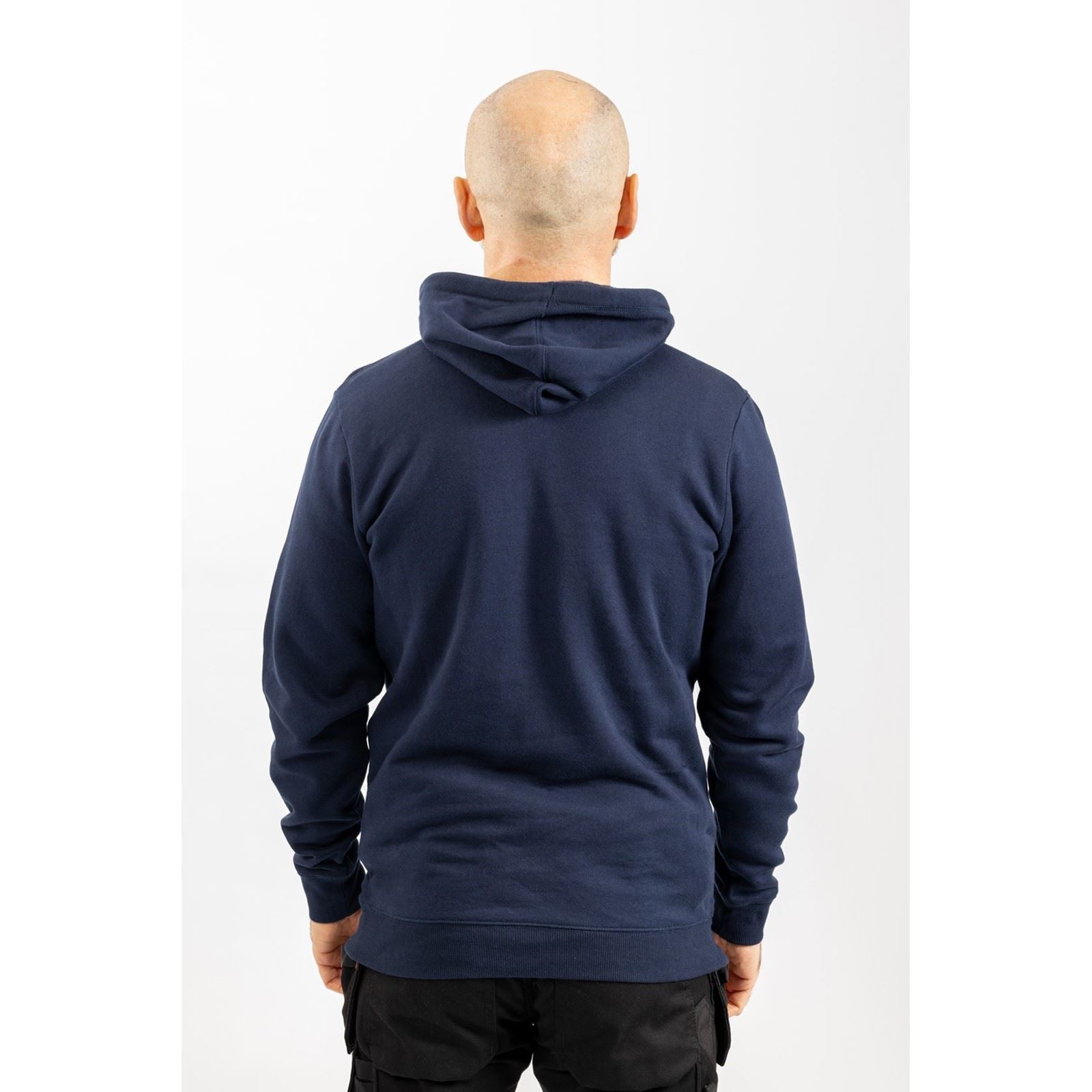 Helly Hansen Workwear Manchester Baumwoll Herrenblauer Kapuzensweatshirt