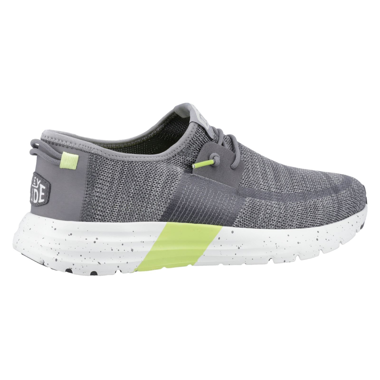 HEYDUDE Sirocco Sport Mode Herren Sneaker In Meliertem Grau/Anthrazit
