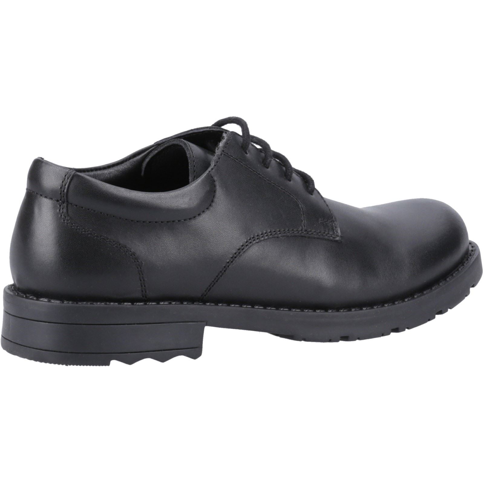 Hush Puppies Bruno Senior Lederschuhe In Schwarz Für Jungen