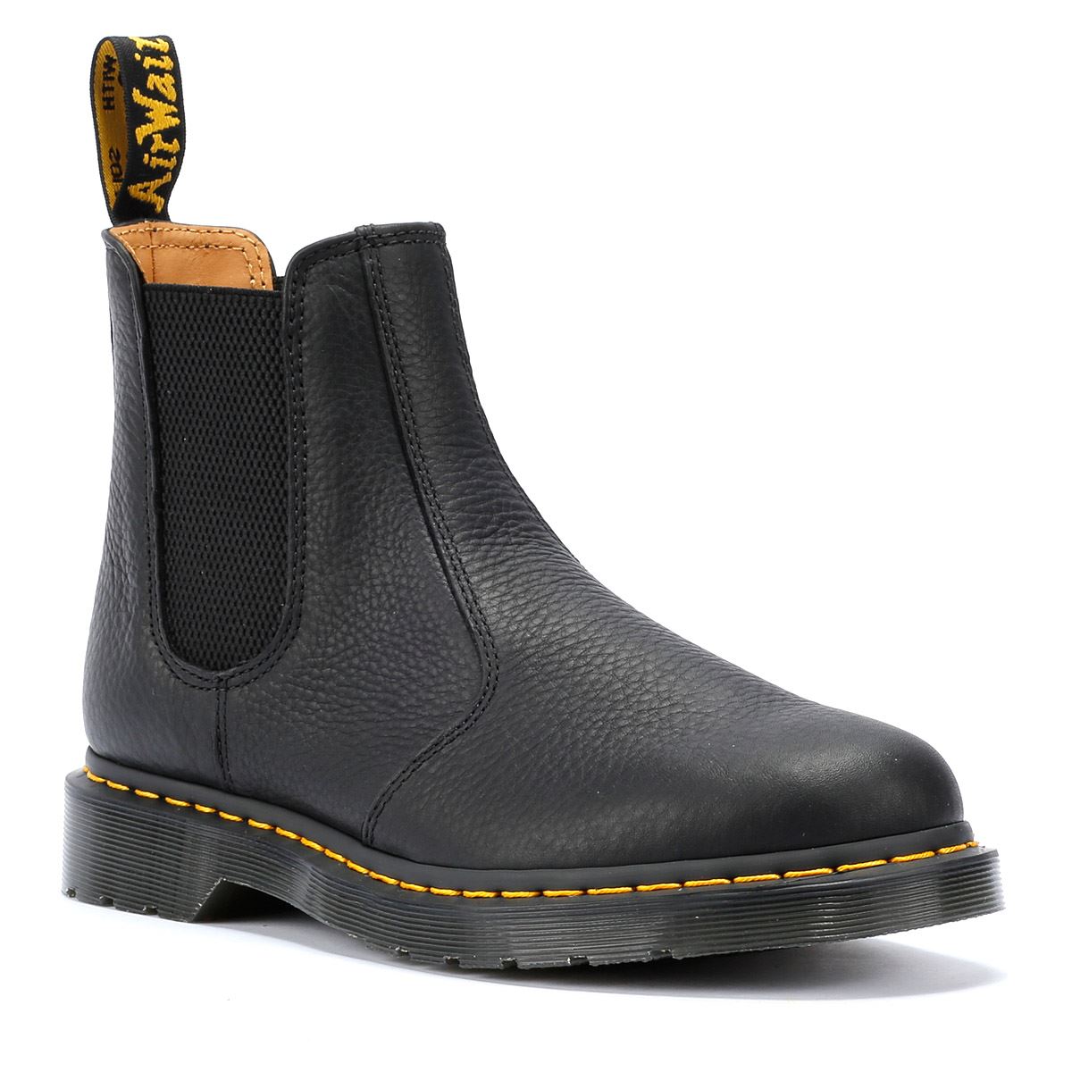 Dr. Martens 2976 Ambassador Leder Schwarze Stiefel