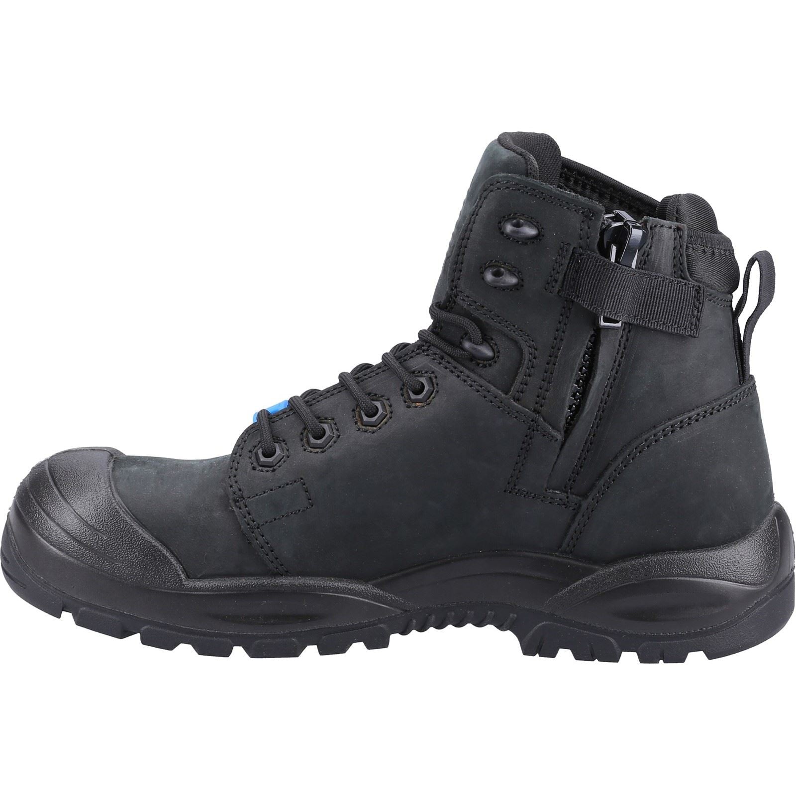 Hard Yakka Legend Leder Schwarze Sicherheitsstiefel