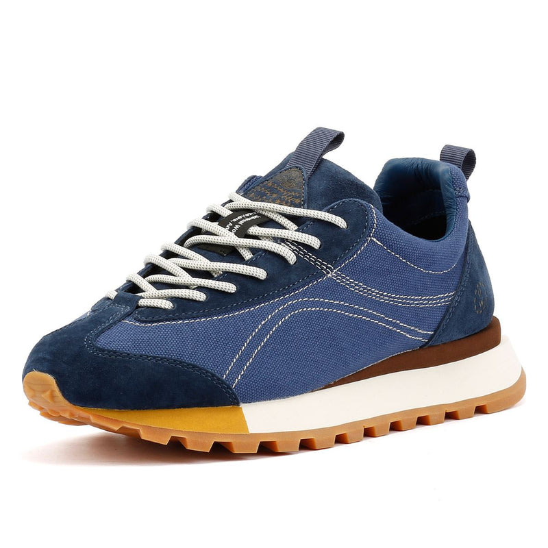 Flower Mountain New Asuka Universal Works Blau Sneakers