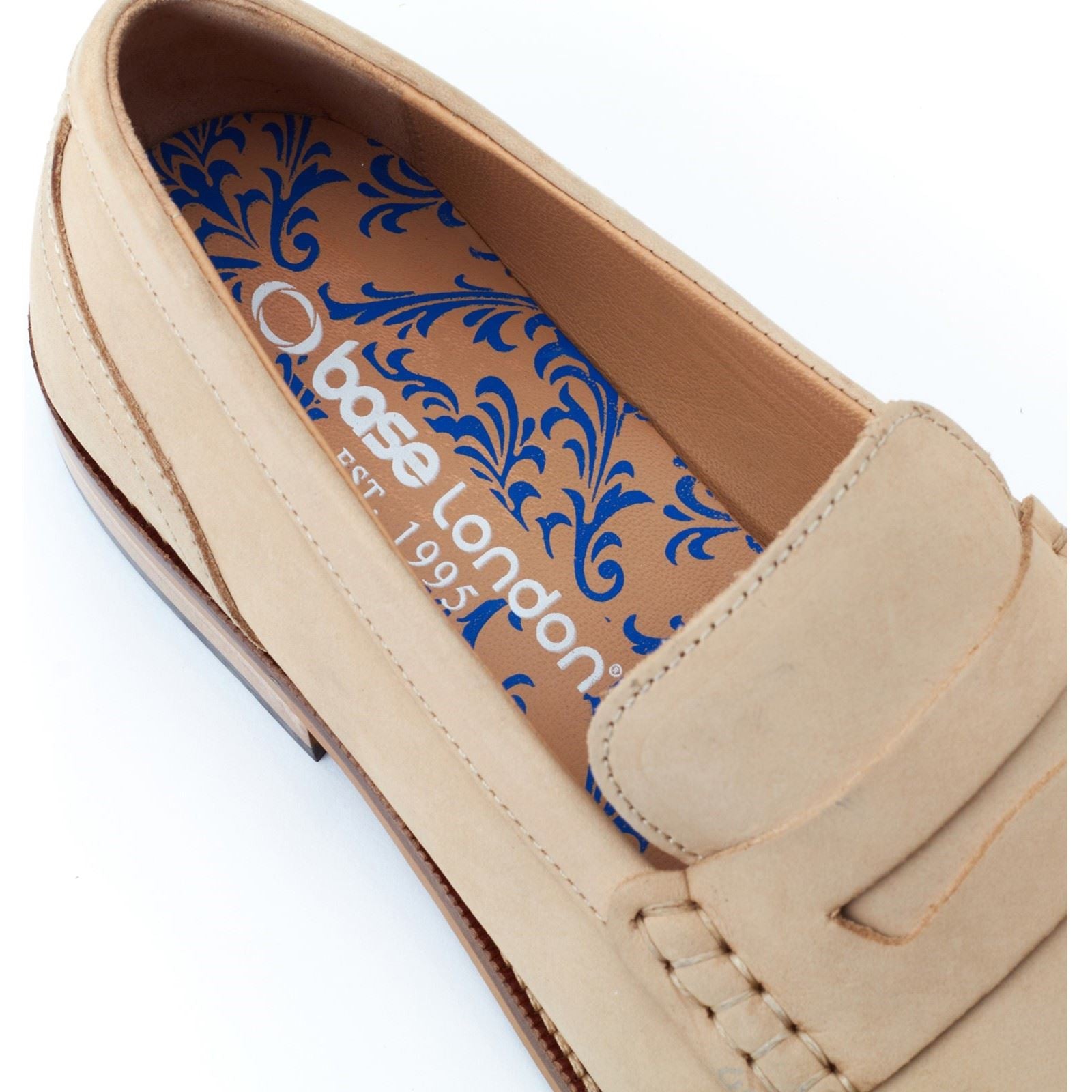 Base London Garfield Leder Herren Sandalen Loafer
