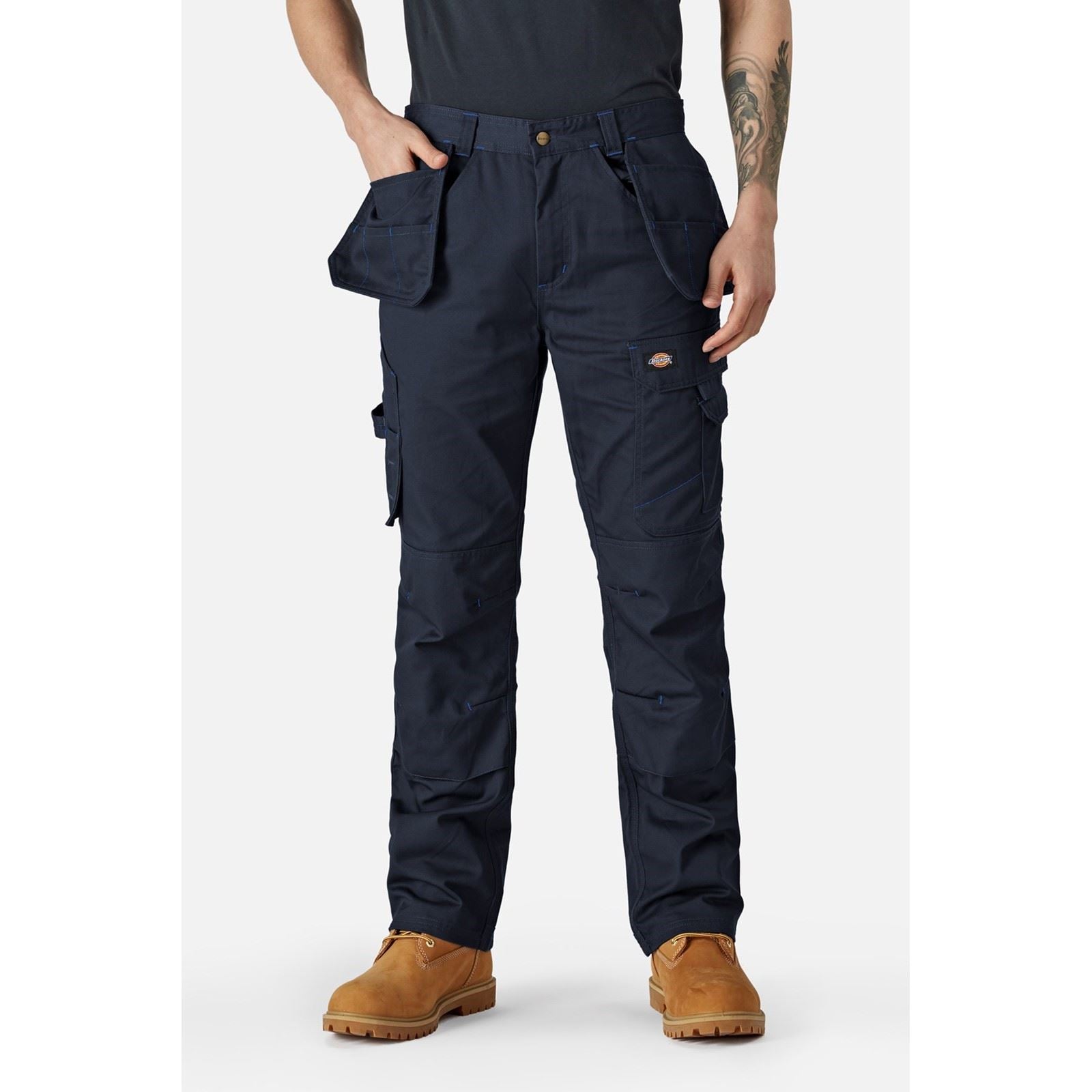 Dickies Redhawk Pro Polyester Herren Blaue Outdoor Hosen