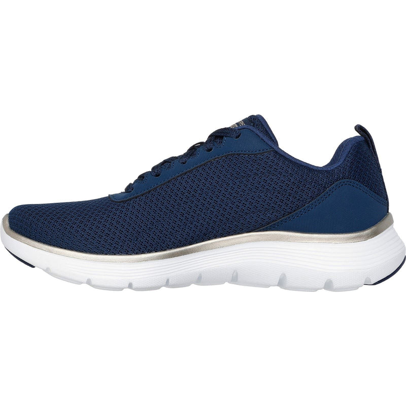 Skechers Flex Appeal 5.0 Uptake Damen Sneaker In Marineblau/Gold