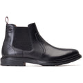 Base London Bloom Schwarze Farbe Herrenlederstiefel