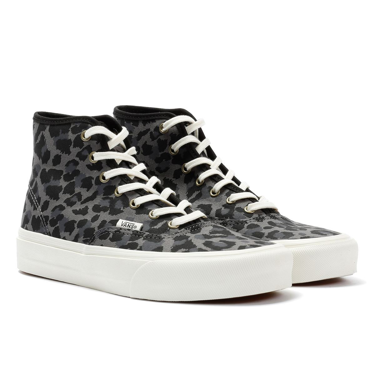 Vans Authentic Hi 2.0 Canvas Damen Sneakers In Grau