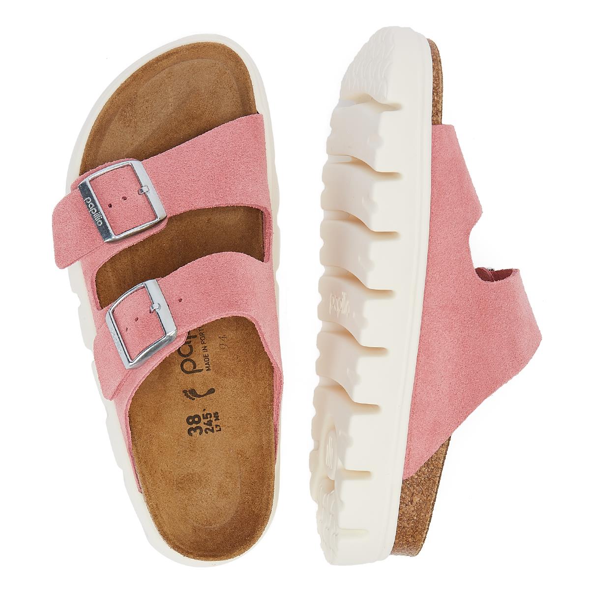 Birkenstock Arizona Papillio Chunky Candy Damen Rosa Sandale
